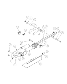 General Assembly Diagram and Parts List for 59A30016 150 Cub Cadet Lawn Tractor